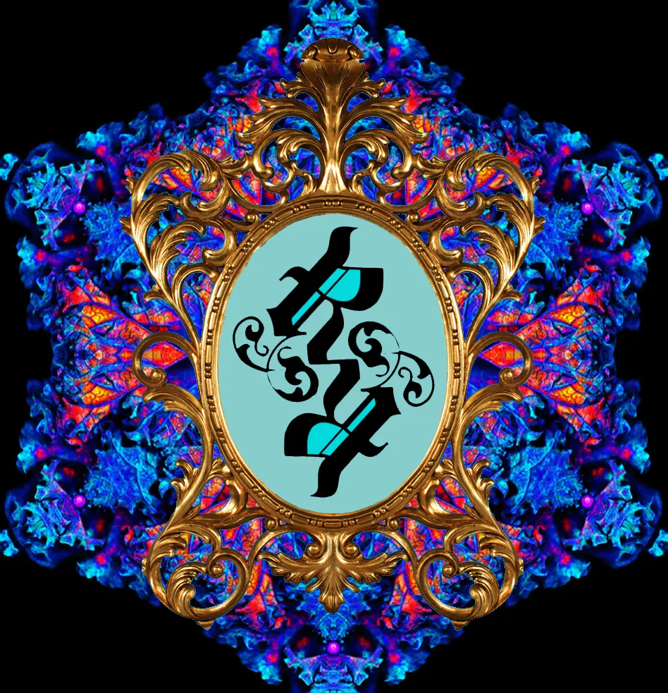 Radical Renaissance emblem in an ornate frame